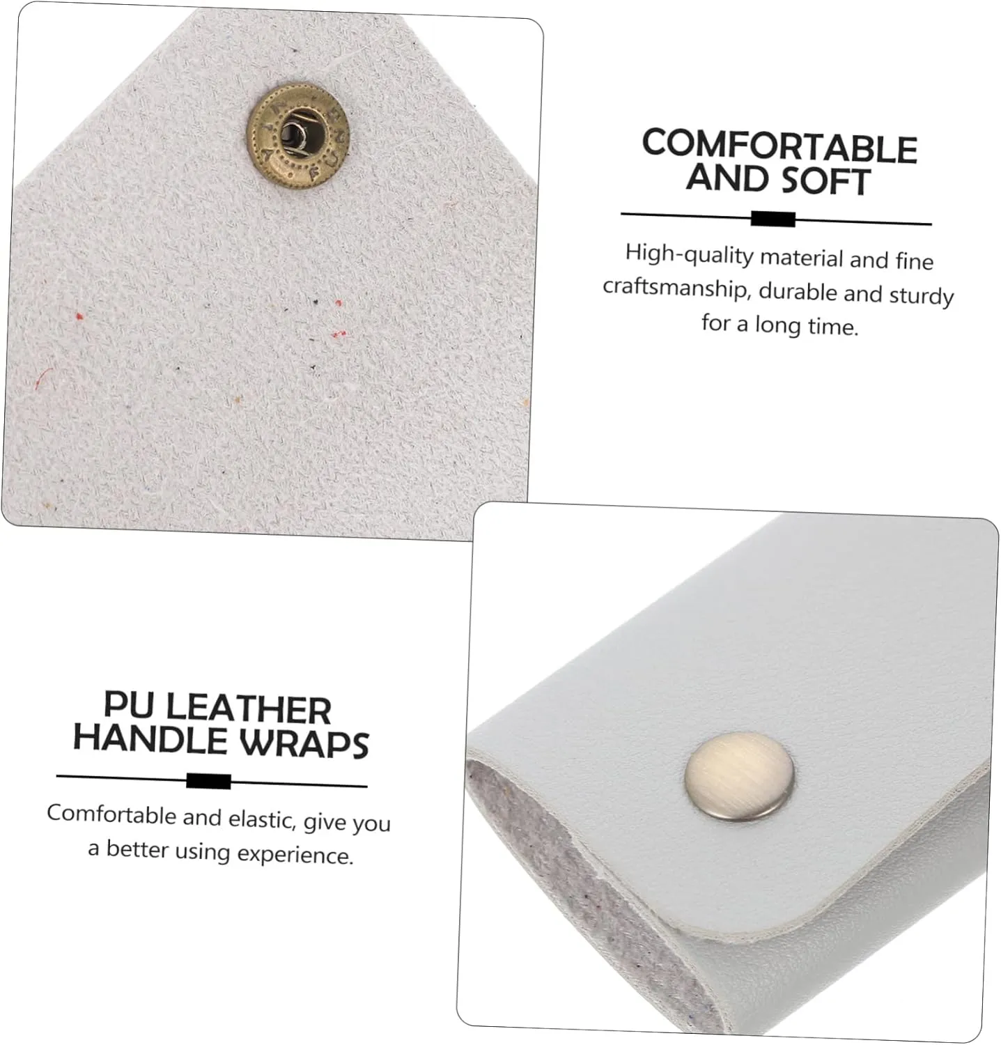 2pcs Leather Handle Pu Handle Wraps Womens Travel Bag Luggage Wraps for Suitcase Leather Travel Bag Handbag Handle Luggage Accessories Handle Protectors Kids Wallet Miss Bags