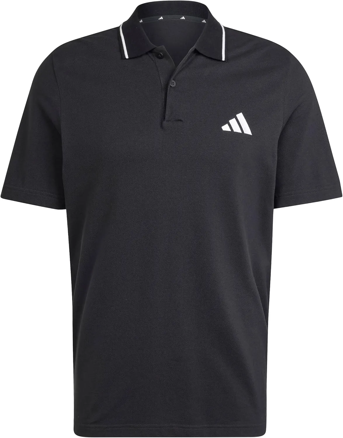 adidas Men's Essentials Small Logo Pique Polo Shirt