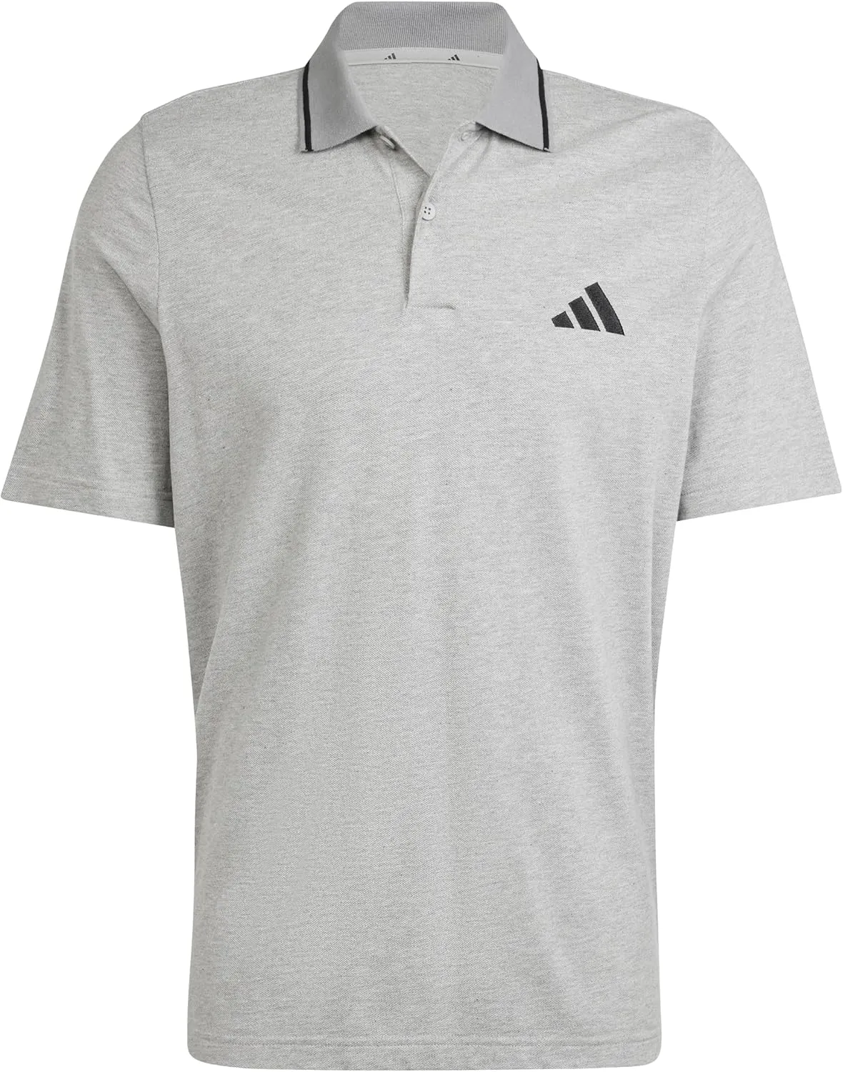 adidas Men's Essentials Small Logo Pique Polo Shirt