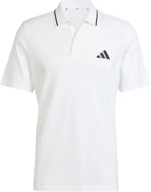 adidas Men's Essentials Small Logo Pique Polo Shirt