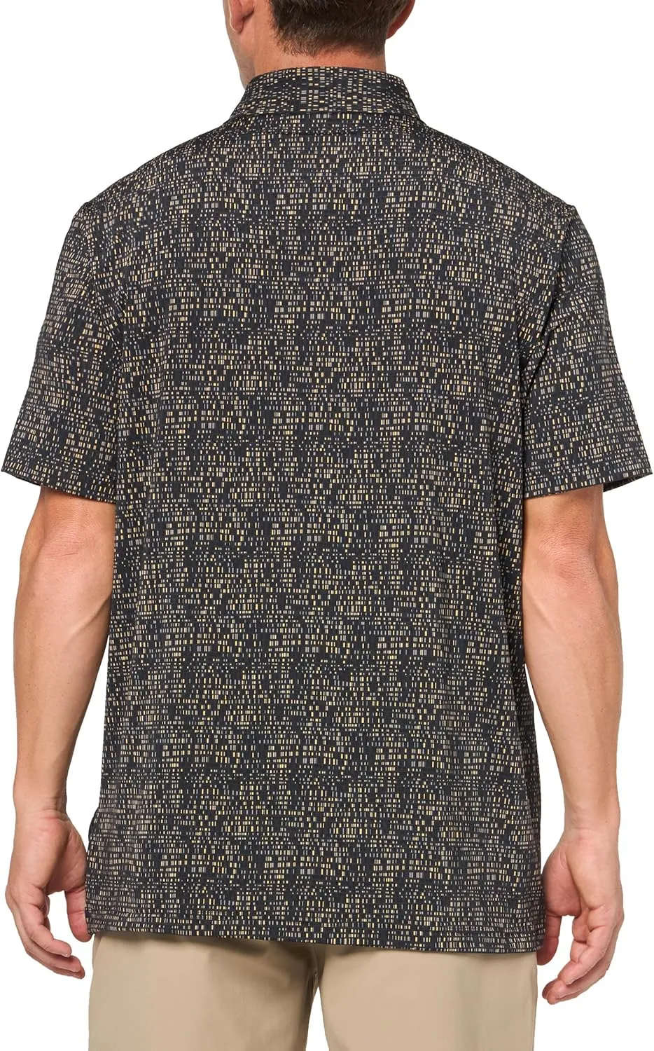 adidas Men's Ultimate365 Power Grid Print Polo Shirt
