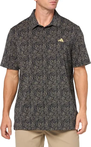 adidas Men's Ultimate365 Power Grid Print Polo Shirt