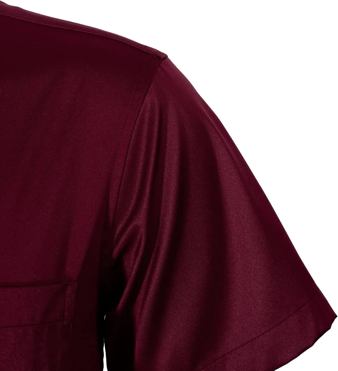 Alimens & Gentle Mens Short Sleeve Dress Shirts Wrinkle Free Solid Casual Button Down Shirts with Pocket