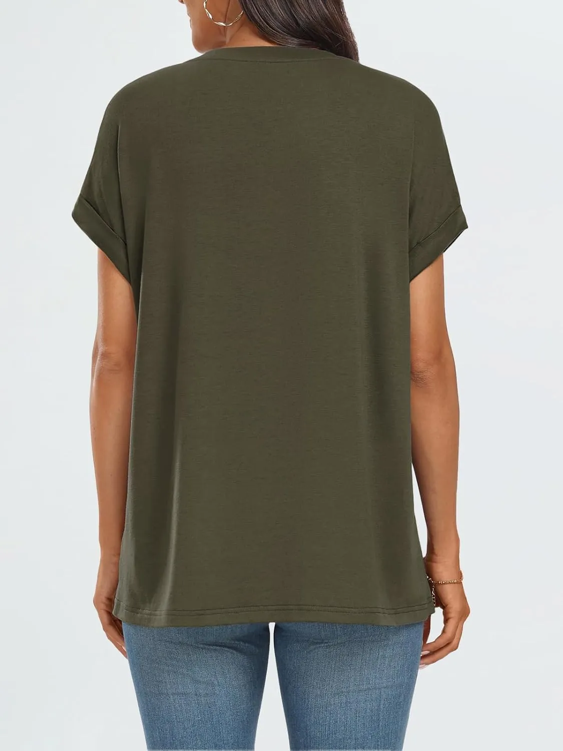 AUTOMET Womens Summer Tops Oversized Short Sleeve Business Casual T Shirts Trendy Fashion Clothes Spring Outfits 2025