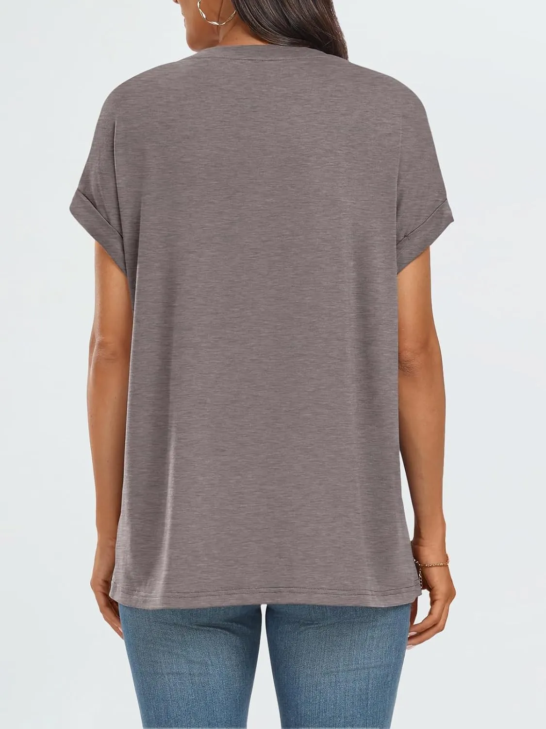 AUTOMET Womens Summer Tops Oversized Short Sleeve Business Casual T Shirts Trendy Fashion Clothes Spring Outfits 2025