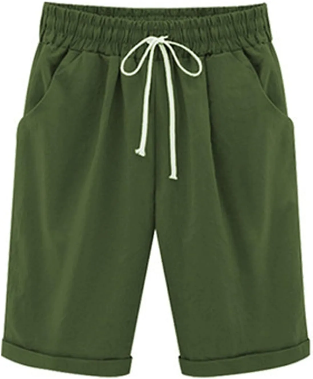 Biker Shorts Women with Pockets Pants Straight Leg Sports Casual Loose Shorts Biker Shorts Women with Pockets Plus