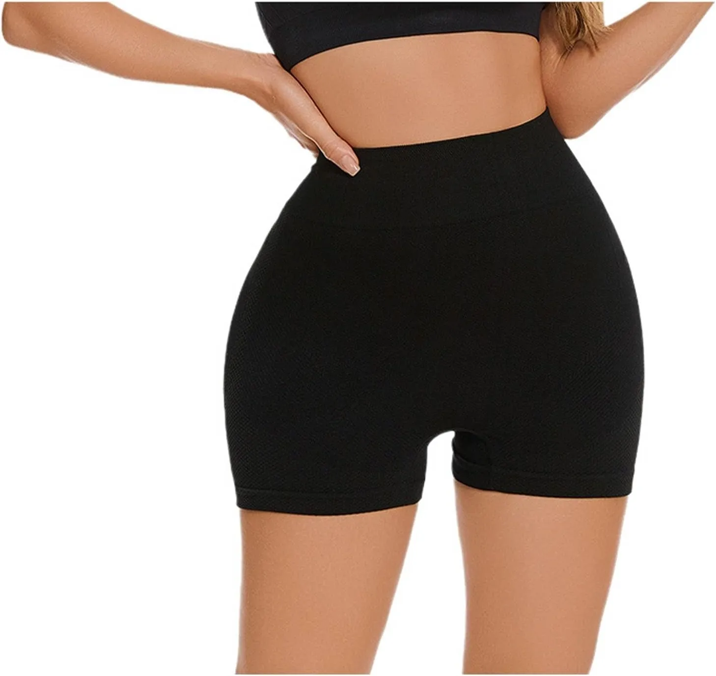 Biker Shorts Women Women Butt Lifting Shorts Pockets High Waisted Biker Anti Cellulite Up Workout Gym Shorts Scrunch