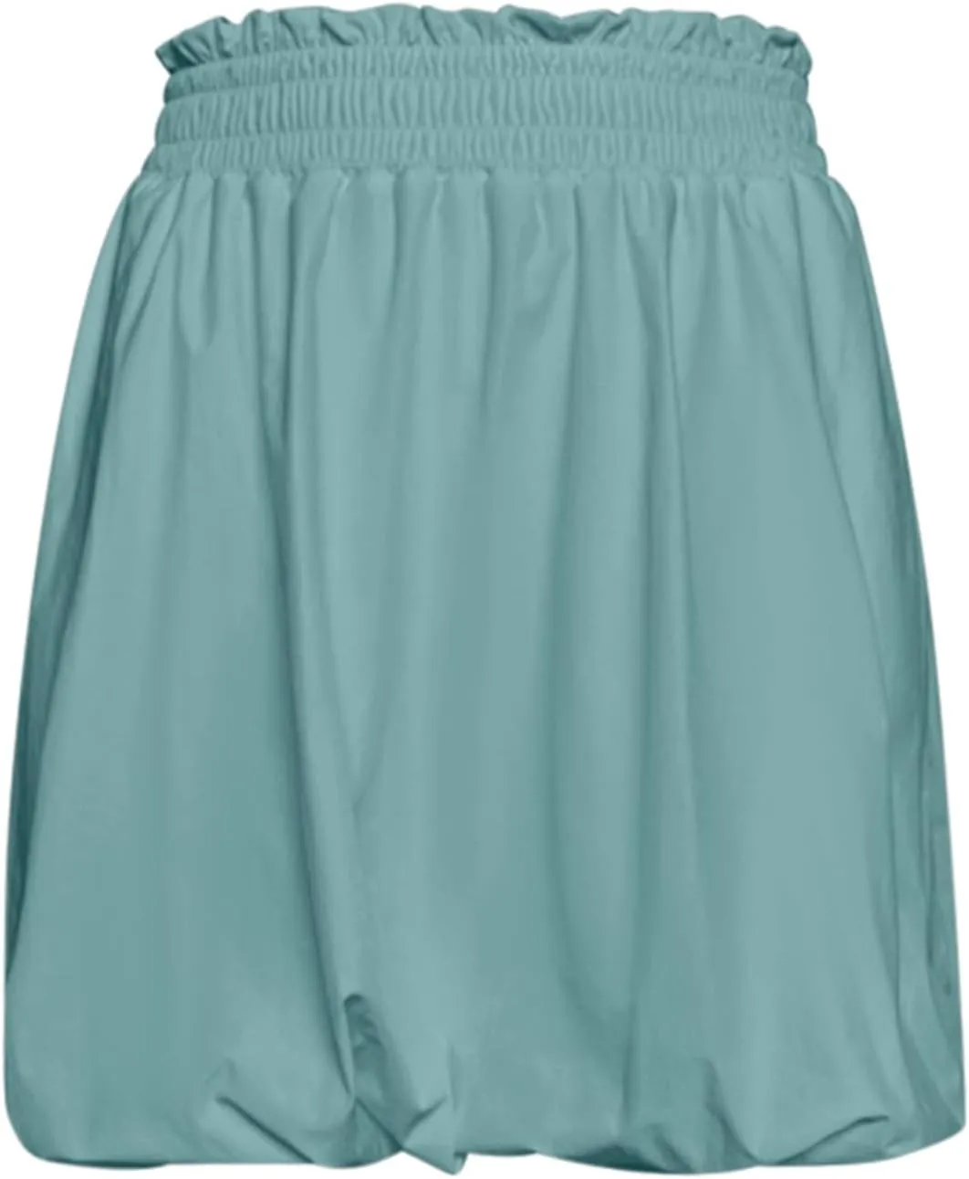 Boho Shorts for Women Ruffled High Waisted Skorts with Pockets Casual Puff Bubble Mini Skirts Going Out Cute Shorts
