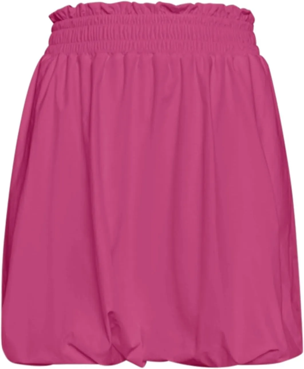 Boho Shorts for Women Ruffled High Waisted Skorts with Pockets Casual Puff Bubble Mini Skirts Going Out Cute Shorts