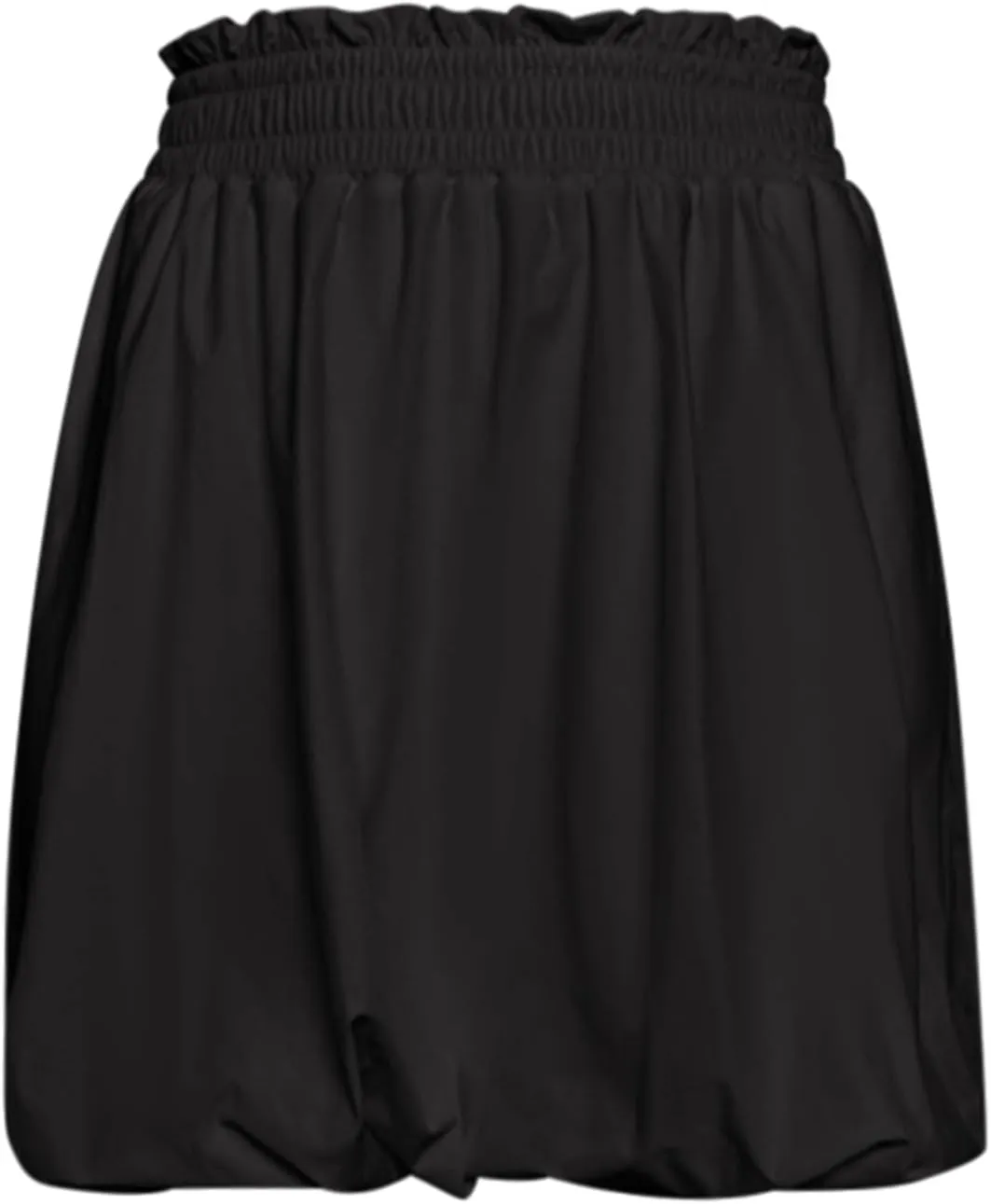 Boho Shorts for Women Ruffled High Waisted Skorts with Pockets Casual Puff Bubble Mini Skirts Going Out Cute Shorts
