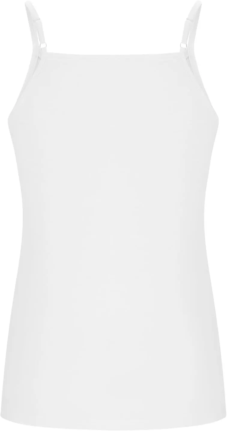 Cami Tank Tops for Women Swing Flowy Spaghetti Strap Tanks Button Down Sleeveless Trending T-Shirts Blouses Tees