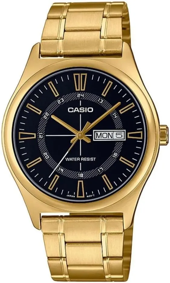 Casio Men's Watch - MTP-V006D-1CUDF Black Dial