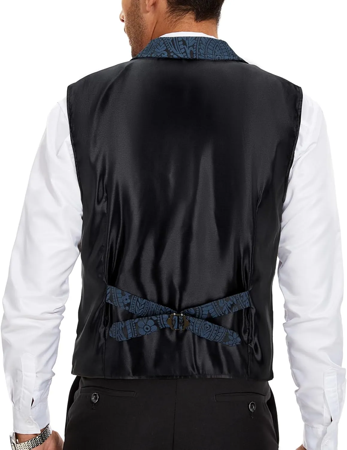 Century Star Mens Vest Suit Vests Dress Vampire Steampunk Pirate Casual Cowboy Goth Renaissance Victorian Gothic Waistcoat