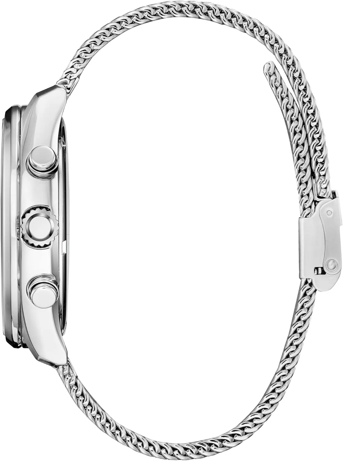 Citizen Men's Sport Luxury Eco-Drive Chronograph Watch, 12/24 Hour Time, Date, 100 Meters Water Resistant, Stainless Steel