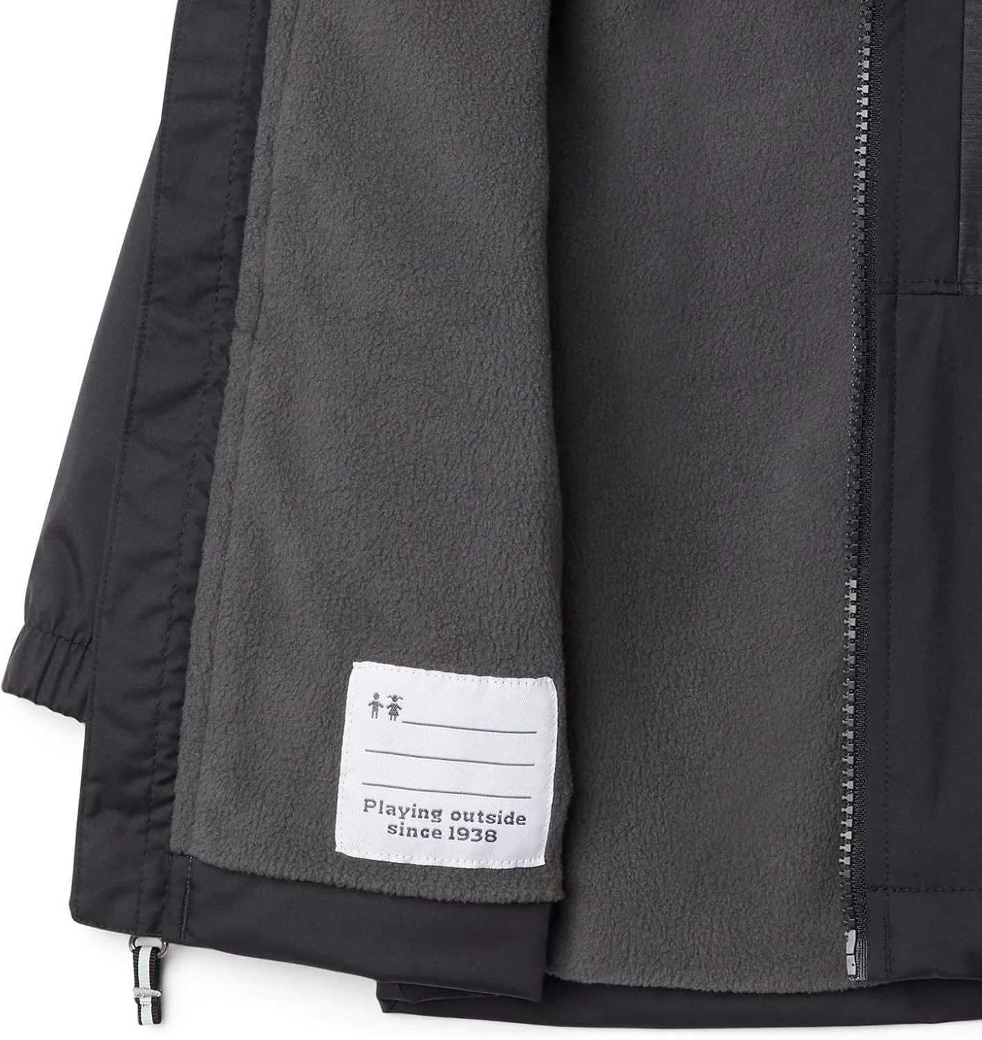 Columbia boys Rainy Trails Ii Fleece Lined Jacket