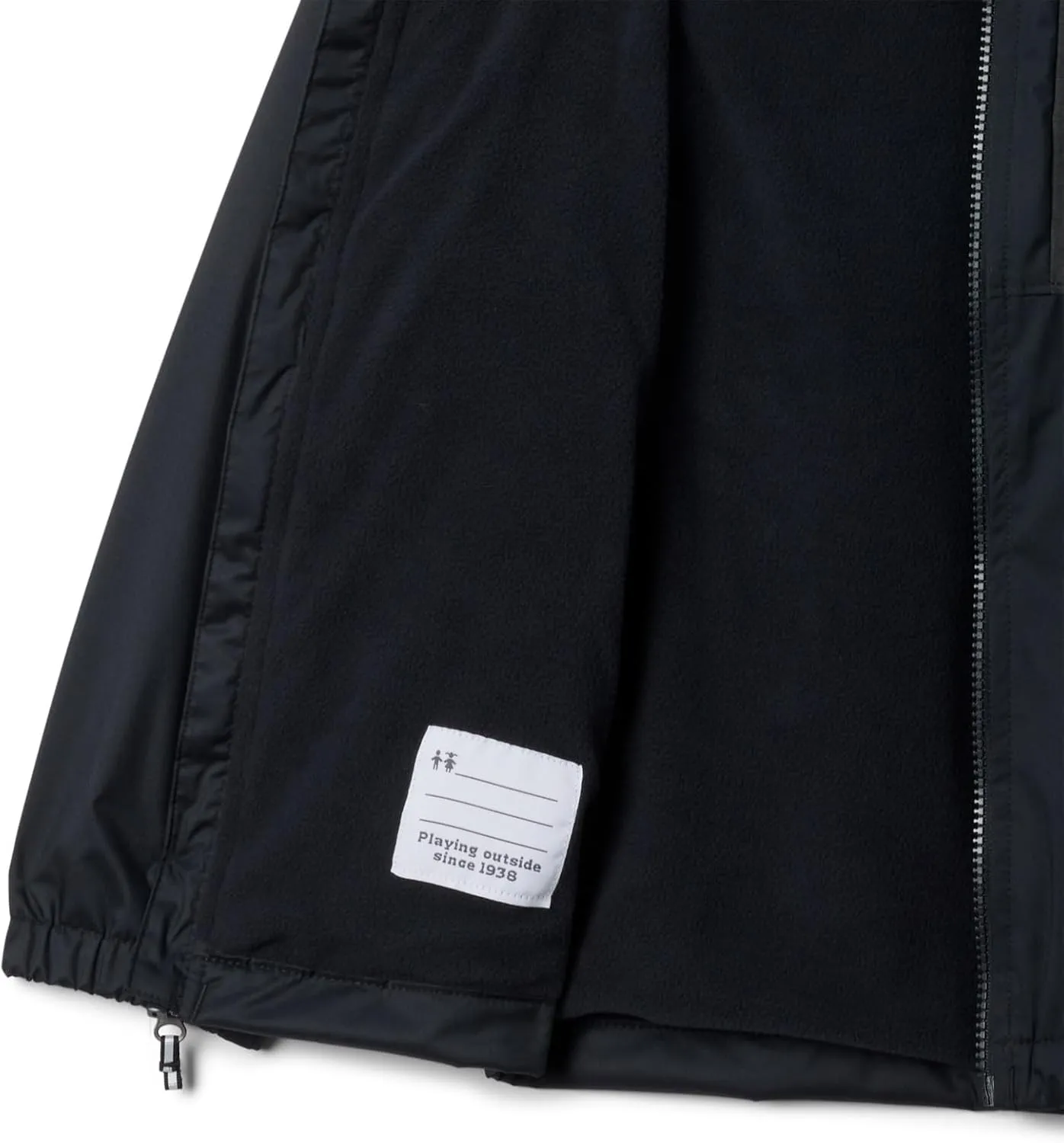 Columbia boys Rainy Trails Ii Fleece Lined Jacket