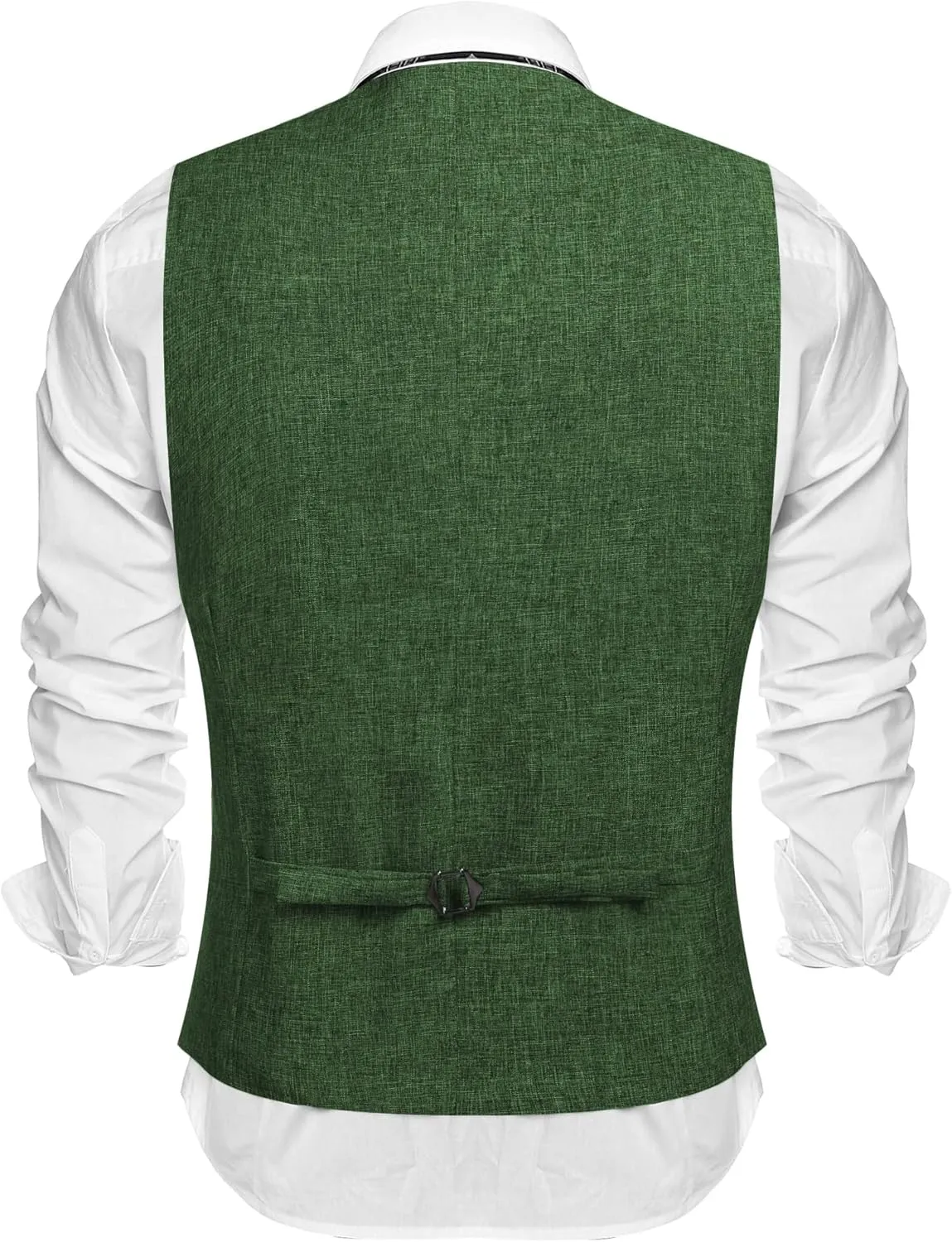COOFANDY Men's Casual Business Vests Lightweight Waistcoat Slim Fit Suit Vest