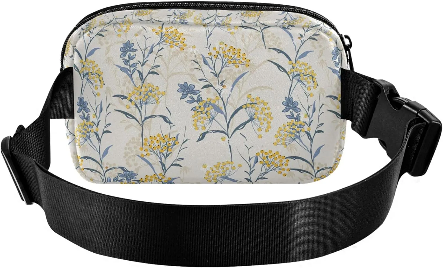 Customized Autumn Yellow Berries Waterproof Fanny Pack for Women Belt Bags Hip Pack Colorful Travel Waist Pack for Men