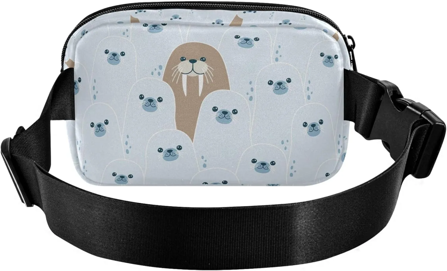 Cute Fur Seals Women Fanny Pack Waterproof Belt Bag Hip Pack Cute Waist Purse for Women