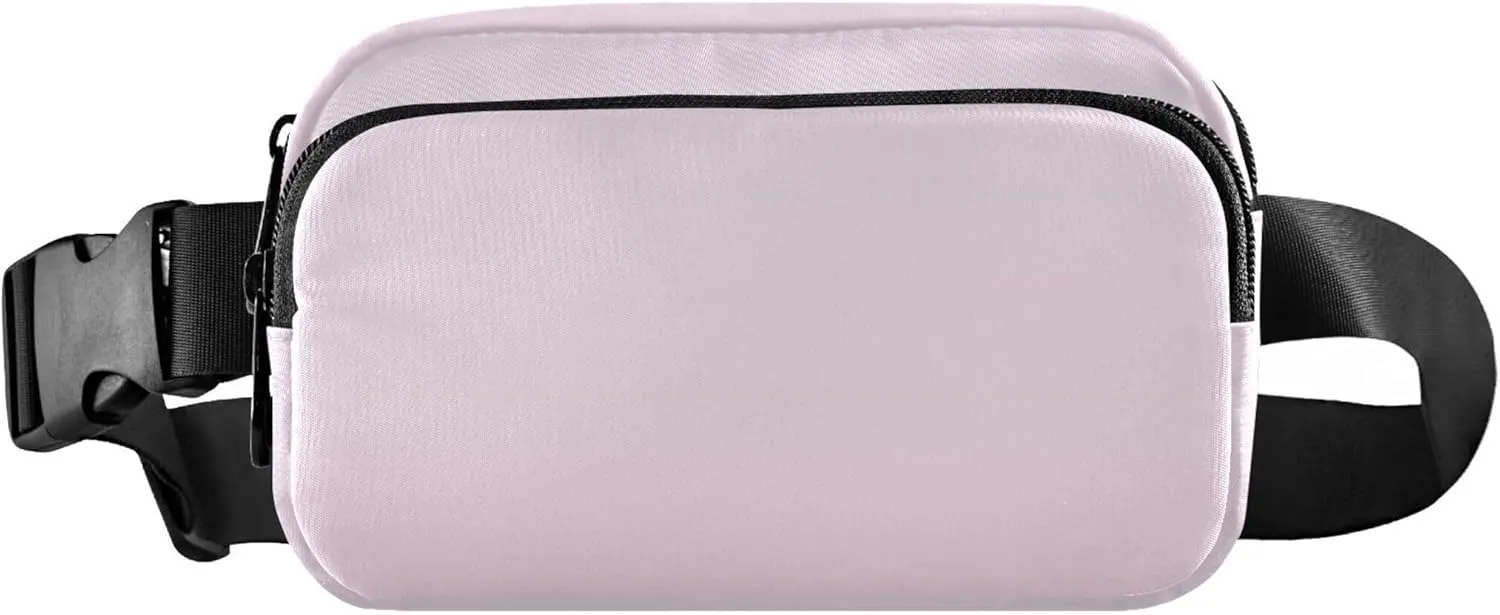 Cute Pink Gradient Fanny Packs Women Waterproof Hip Bag Belt Pouch Cute Crossbody Waist Pack