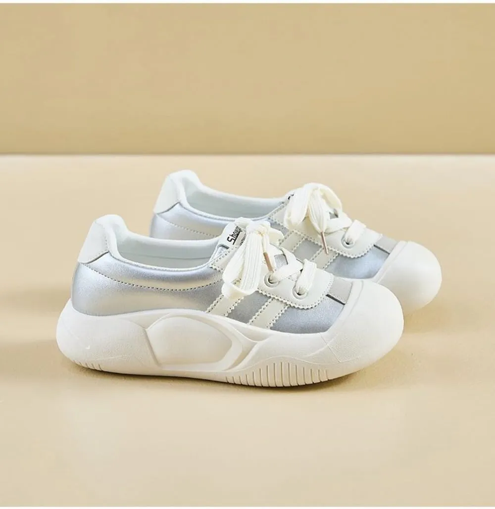 Cutecore Shoes Kawaii Sneakers Casual Tennis Gym Fitness Outdoor Hiking Comfortable Chunky Platform Y2K Wide Round Toe for Women Trendy Preppy Back to School Gift for Girls Granddaughter in Campus