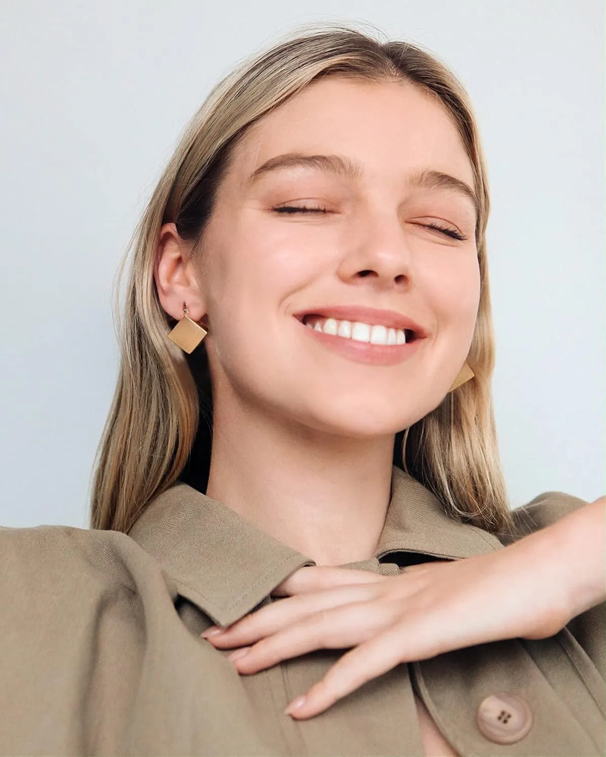 Dainty Gold And Silver Drop Dangle Earrings For Women