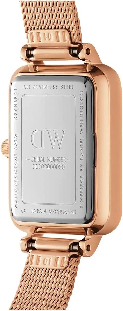 Daniel Wellington Quadro Watch Gold Double Plated Stainless Steel (316L)