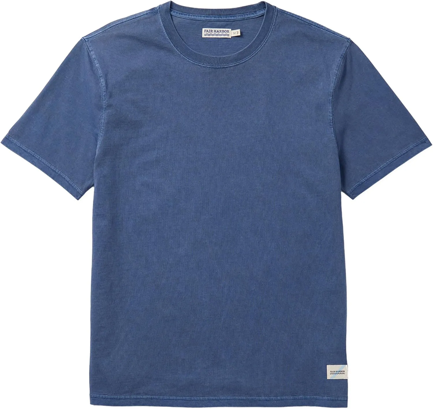 Fair Harbor The Saltaire Tee  Men's Everyday T-Shirt  Breathable, Ultrasoft, Vintage-Washed Fabric