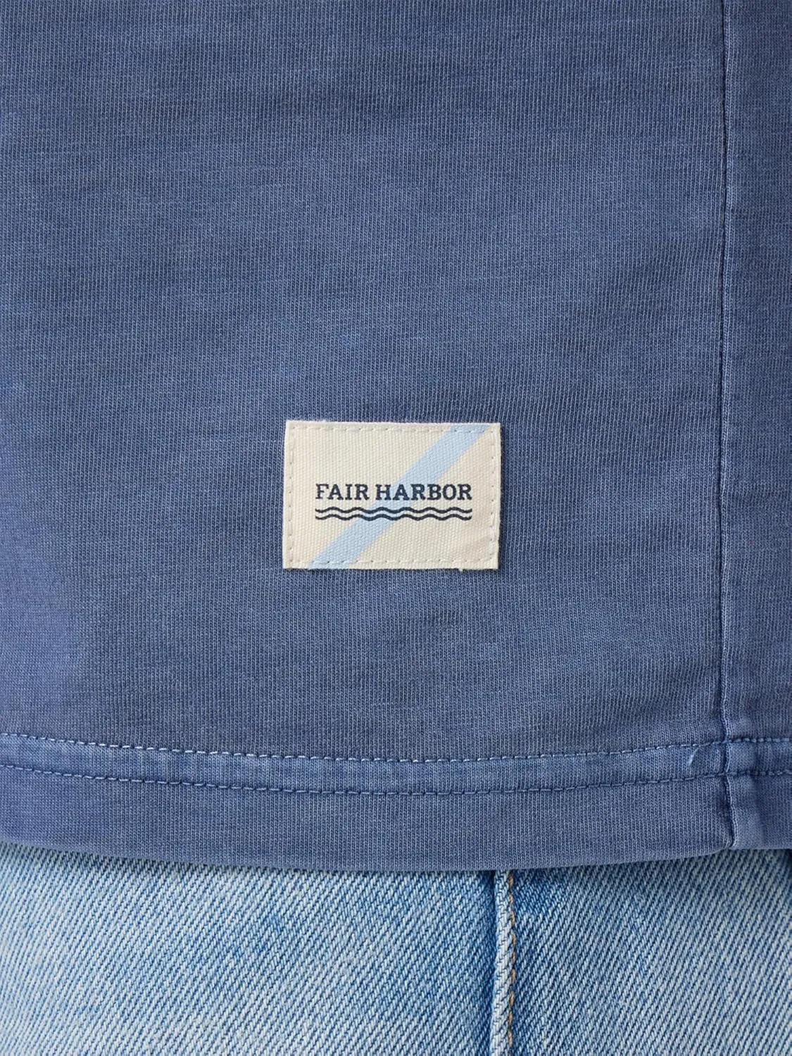 Fair Harbor The Saltaire Tee  Men's Everyday T-Shirt  Breathable, Ultrasoft, Vintage-Washed Fabric