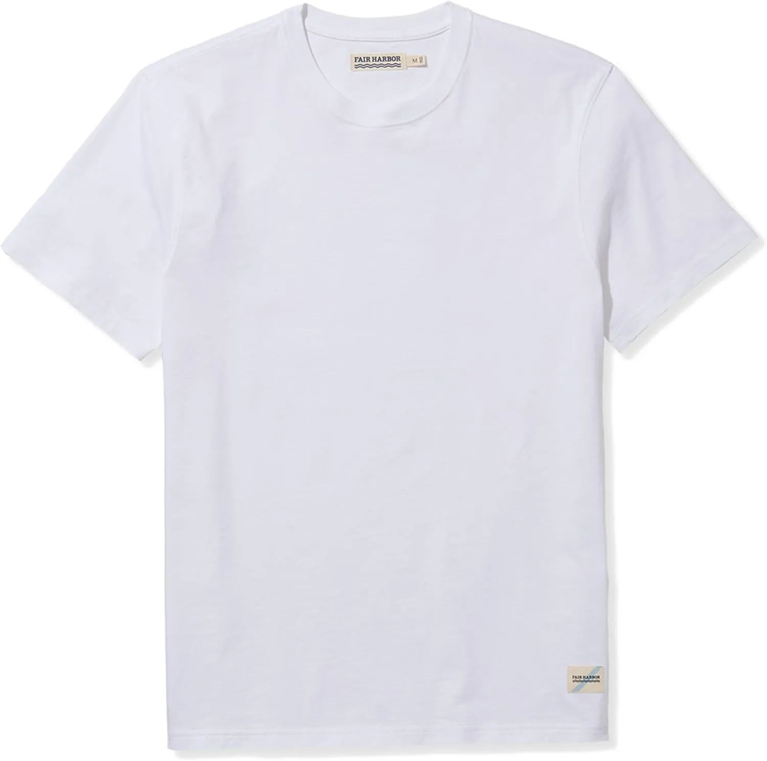 Fair Harbor The Saltaire Tee  Men's Everyday T-Shirt  Breathable, Ultrasoft, Vintage-Washed Fabric