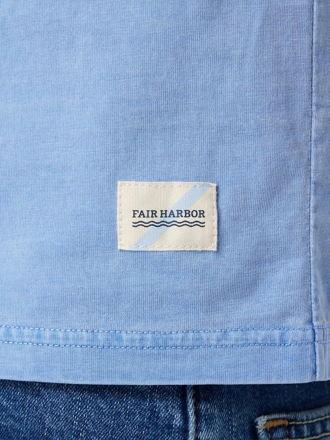 Fair Harbor The Saltaire Tee  Men's Everyday T-Shirt  Breathable, Ultrasoft, Vintage-Washed Fabric