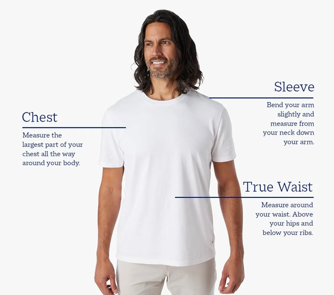 Fair Harbor The Saltaire Tee  Men's Everyday T-Shirt  Breathable, Ultrasoft, Vintage-Washed Fabric