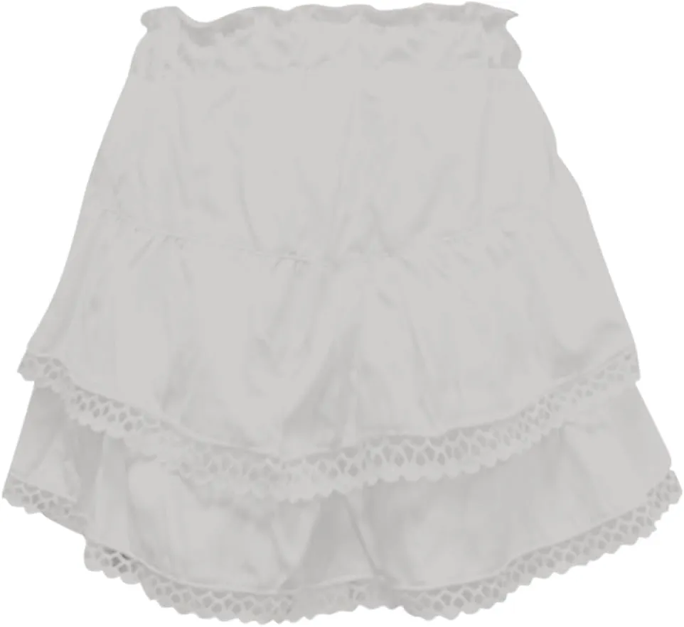 Flowy Mini Skirts for Women Summer High Waisted Tiered Ruffle Shorts Athleisure Tennis Skort Vacation Beach Outfits