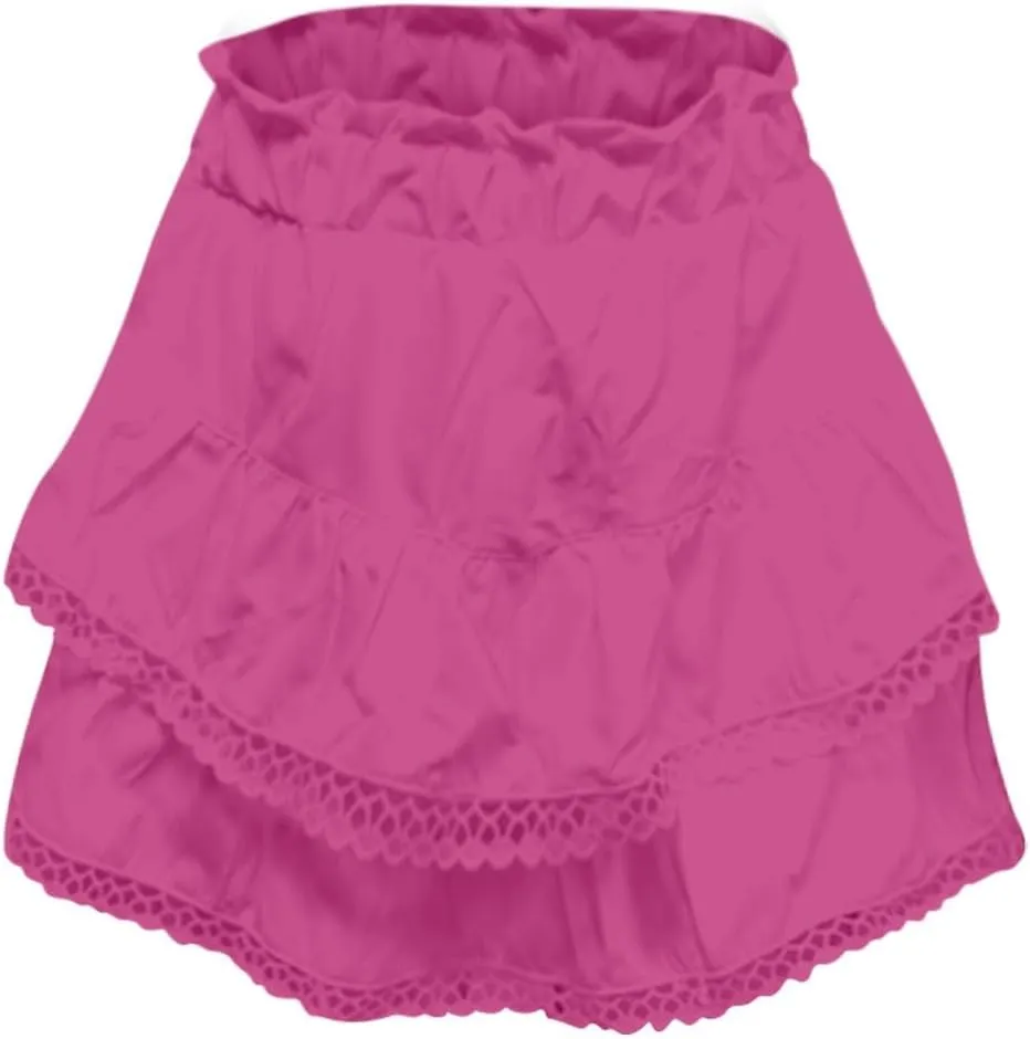 Flowy Mini Skirts for Women Summer High Waisted Tiered Ruffle Shorts Athleisure Tennis Skort Vacation Beach Outfits