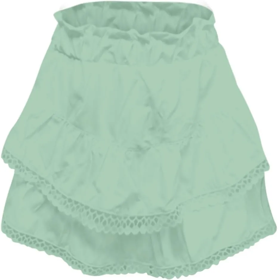 Flowy Mini Skirts for Women Summer High Waisted Tiered Ruffle Shorts Athleisure Tennis Skort Vacation Beach Outfits