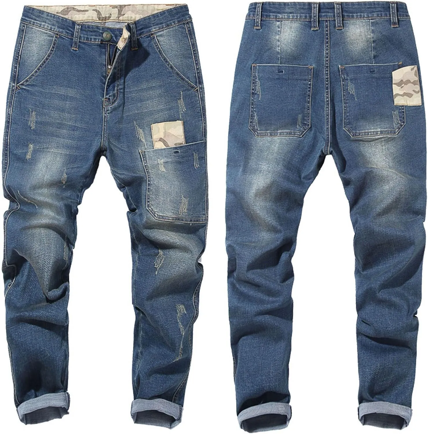 GIERIDUC Men's Traditional Plaid Chino Pants Men's Cargo Pants Relaxed Fit White Basketball Leggings Mens Sweatpants Pockets