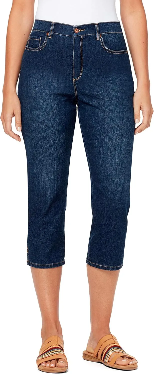 Gloria Vanderbilt Women's Amanda Capri Jean Regular