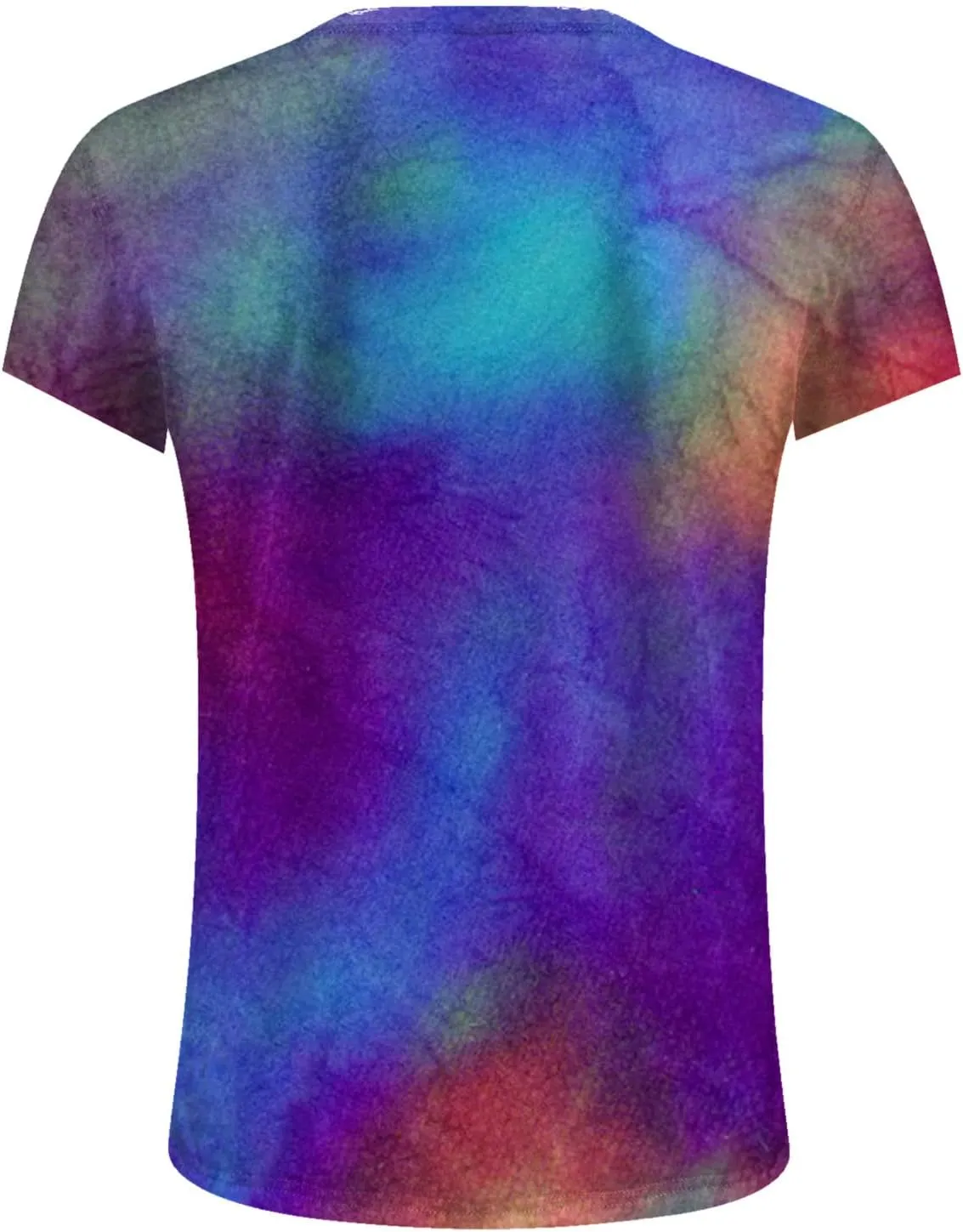 Graphic Tee Shirts for Men 2025 Fashion Short Sleeve Contrast Color Casual Shirt Loose Crewneck Beach Summer Tops