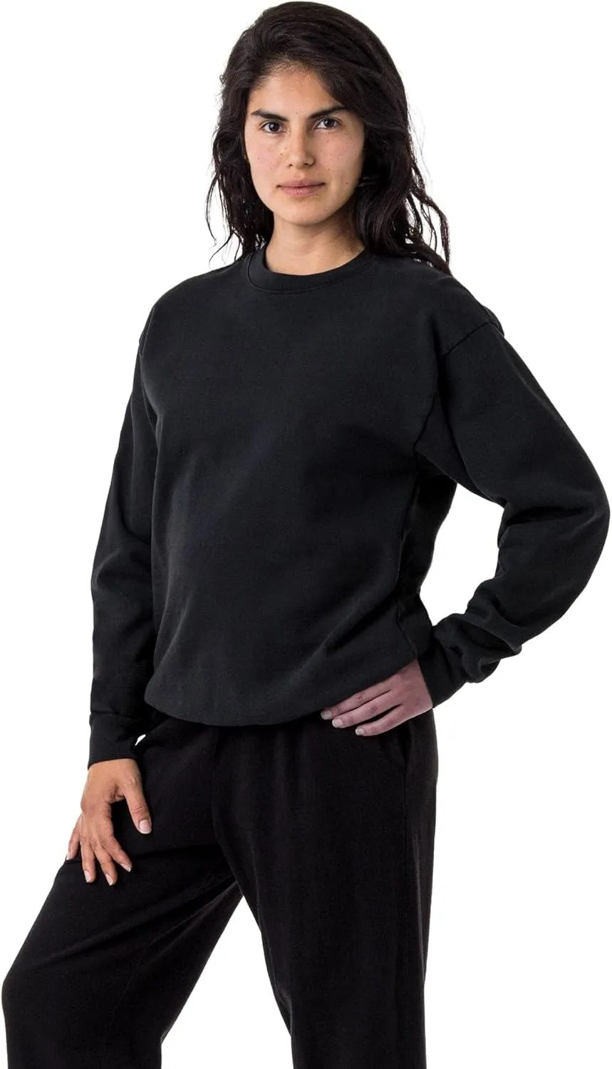 HF07 Heavy Fleece Crewneck Sweater (Garment Dye 2)  Warmth for Men & Women