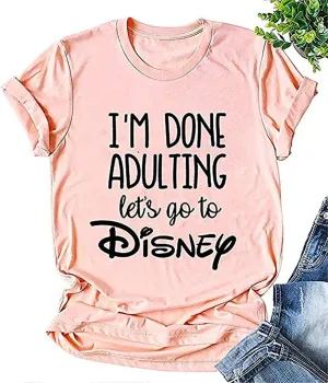 Holiday Cute Funny Shirt Women Letter Print Family Trip Tees Tops Vacation Graphic Casual Short Sleeve T Shirt