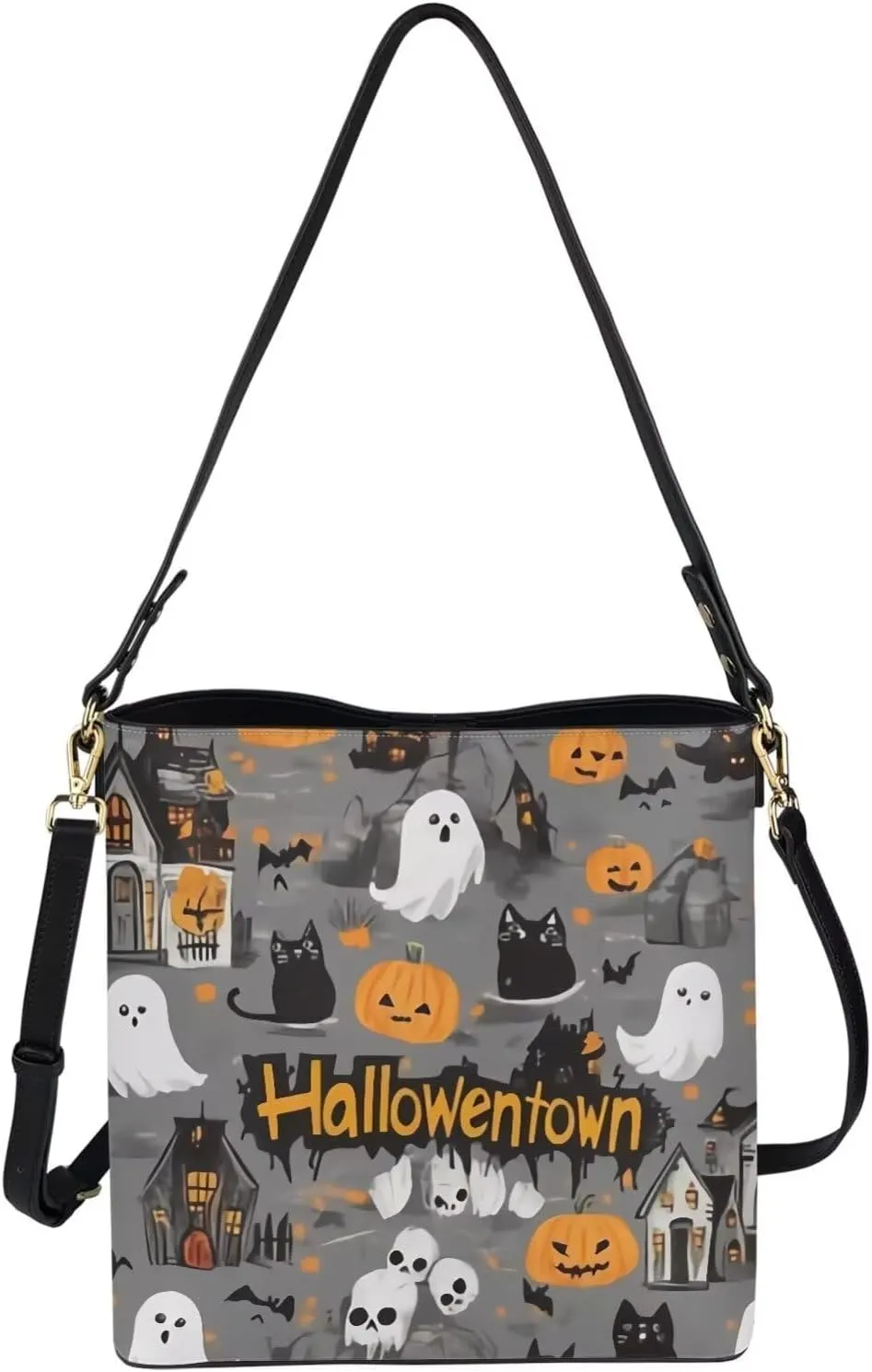 HUGS IDEA Hobo Bags for Women Leather Purses Shoulder Bag Crossbody Bucket Tote Handbags