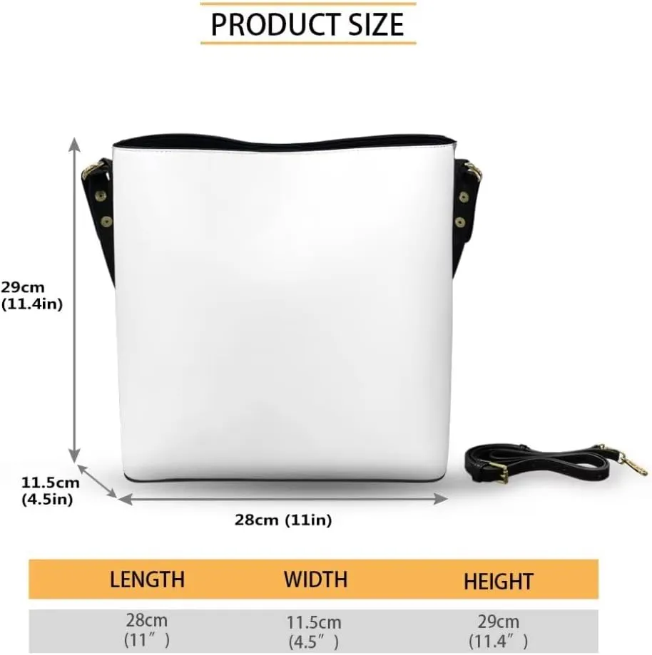 Leather Bucket Bags for Women Trendy Large Tote Bag Hobo Bags Lady Purses and Handbags Travel Cross Body Bag Purses
