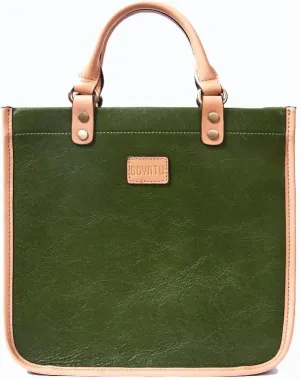 Leather Purse Tote Bags for Women: Genuine Leather Crossbody Bag for Travel Commute - Fashion Ladies Satchel Handbag