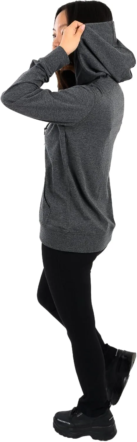 Lightweight Hoodies for Women, Zip Up Hoodie  Soft Jersey Long Sleeve, Hooded Sweatshirt