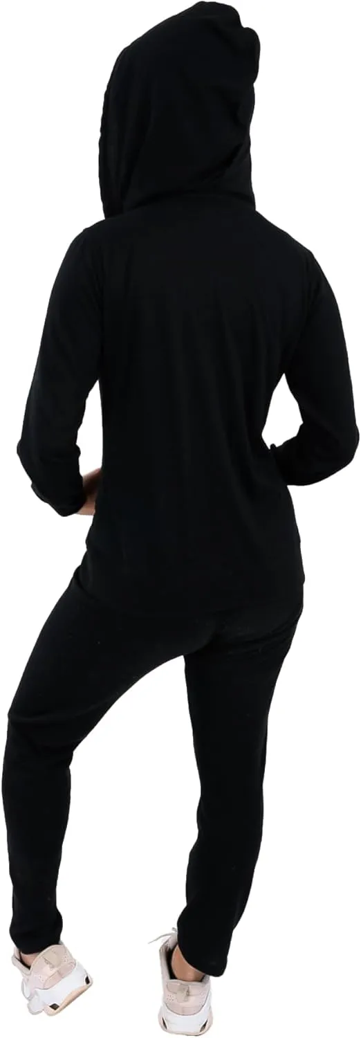 Lightweight Hoodies for Women, Zip Up Hoodie  Soft Jersey Long Sleeve, Hooded Sweatshirt