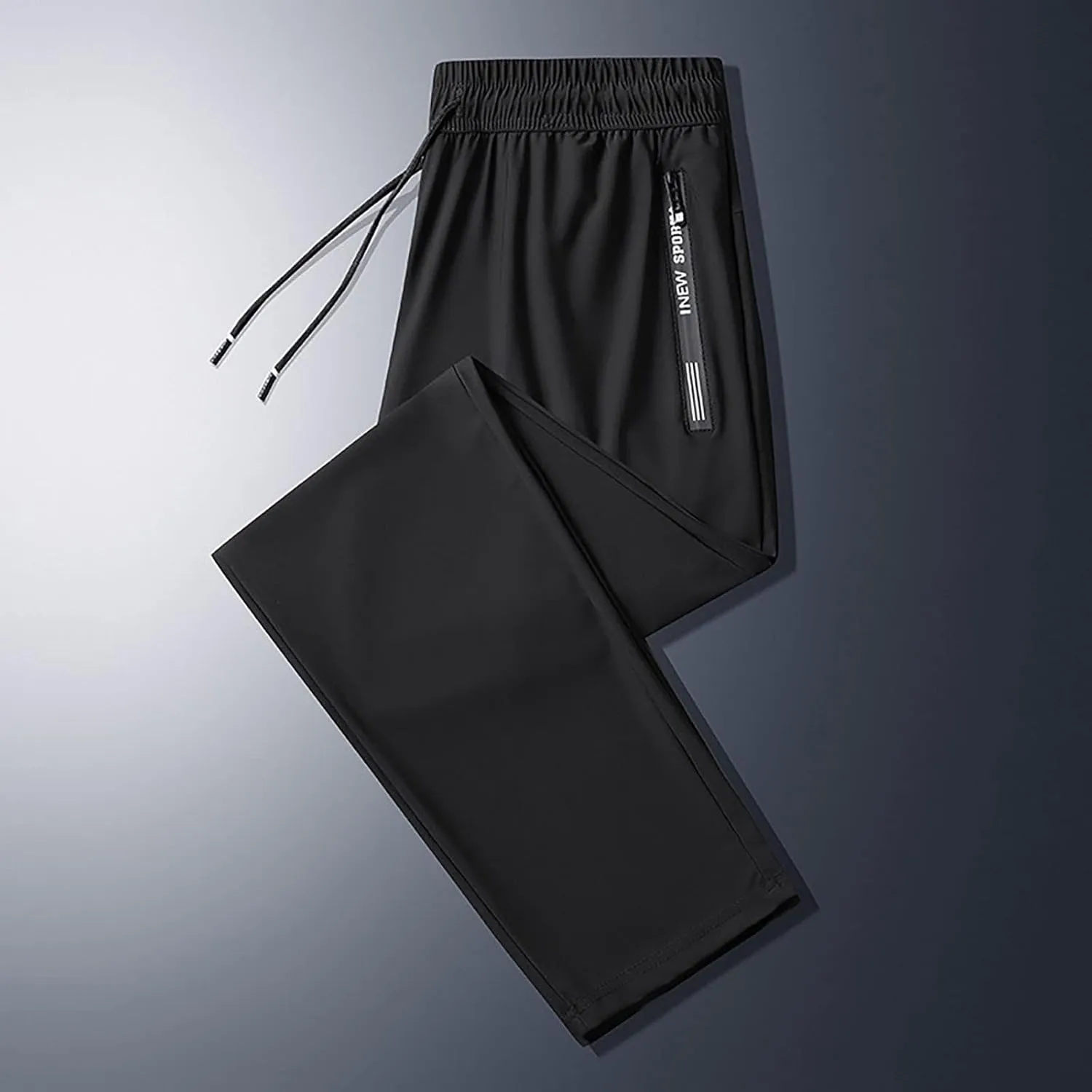 Litetao Mens Golf Pants Stretch Relaxed Fit Quick Drying Sweatpants Casual Stretch Drawstring Sports Pant with Pockets