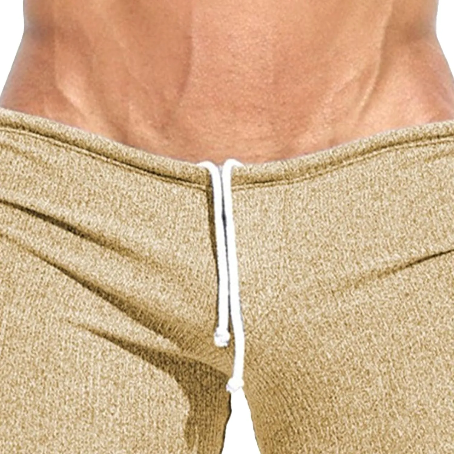 Maiyifu-GJ Men's Casual Running Athletic Shorts Cotton Gym Workout Jogger Shorts Elastic Waist Drawstring Summer Short Pants