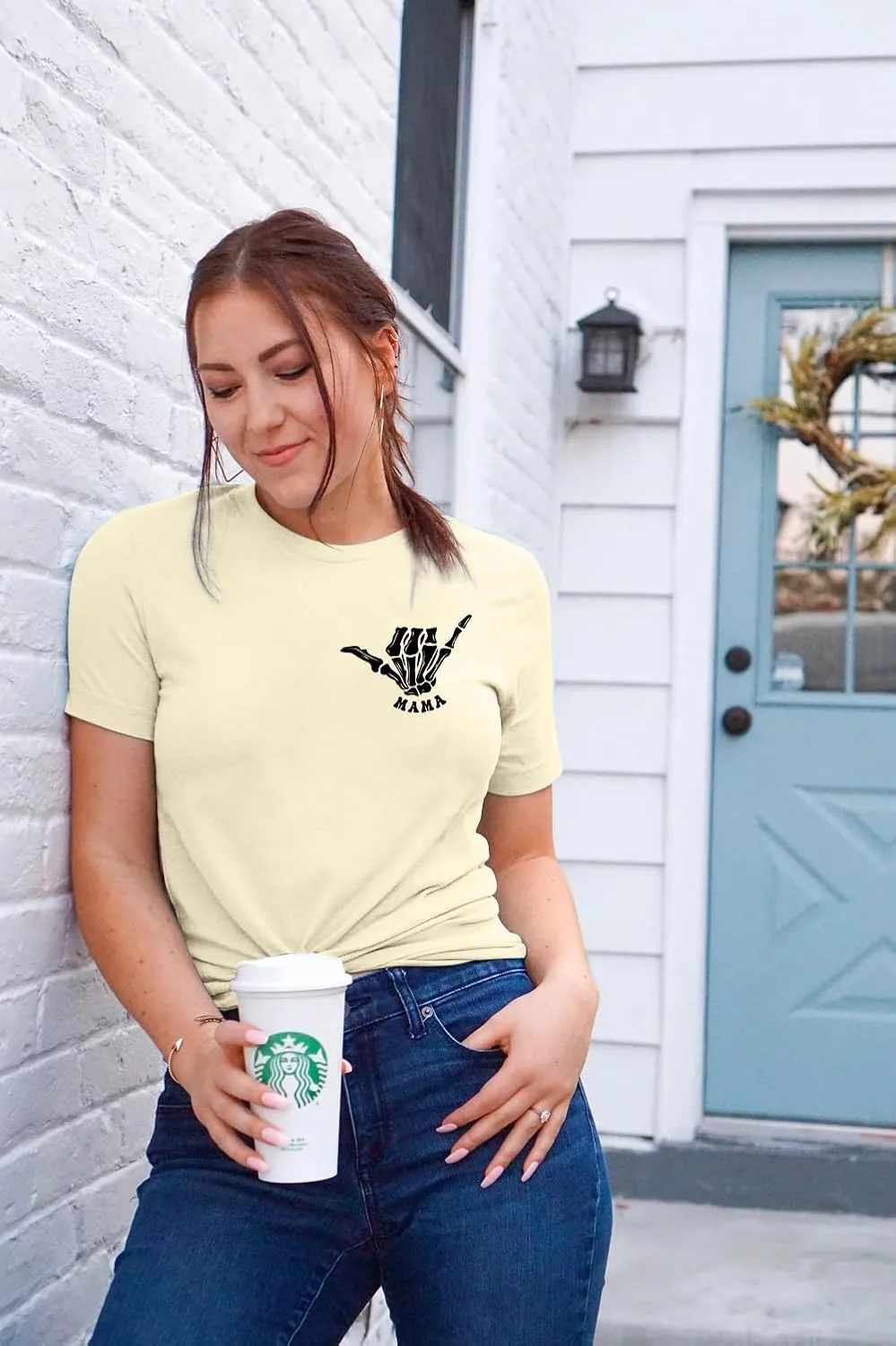 Mama Shirts for Women: Tired Moms Club Tshirt Mom Life Letter Printed Casual Short Sleeve Tee Tops