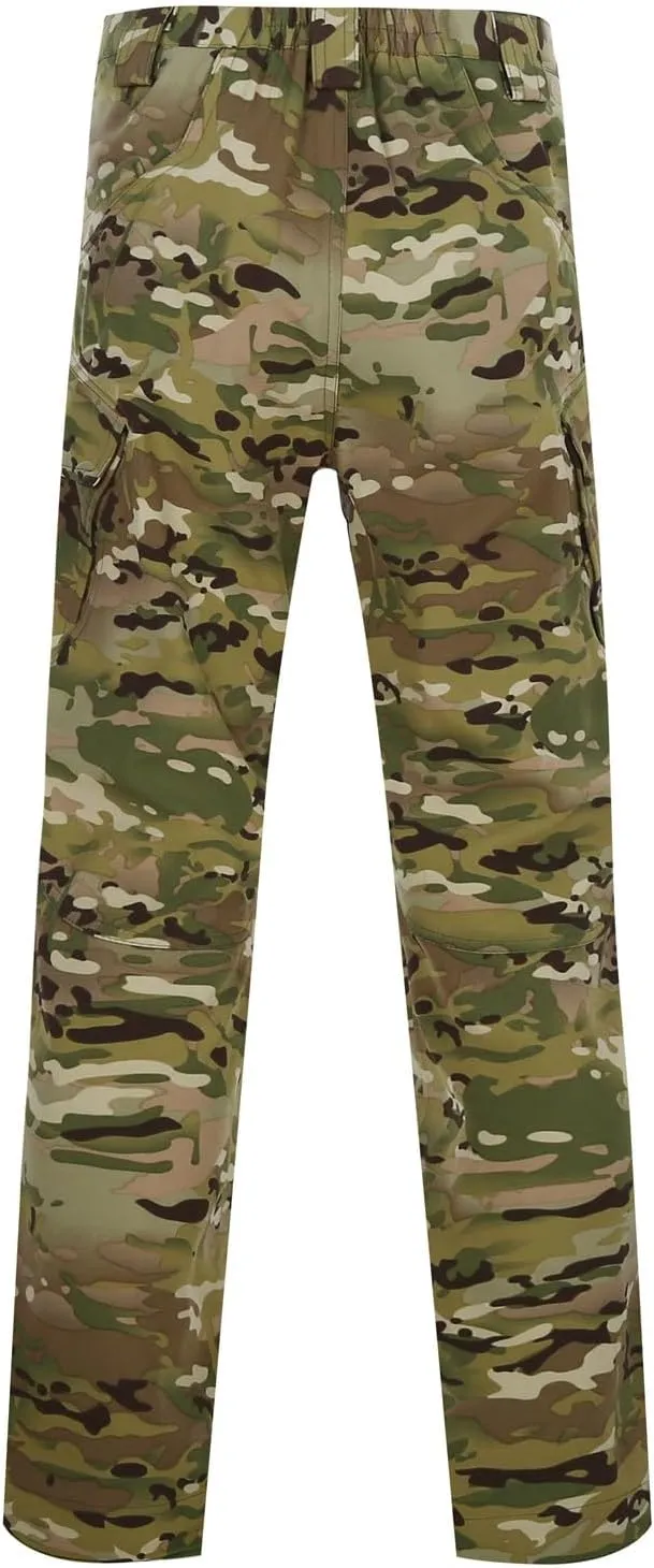 Mens Cargo Pants Tactical Training Jogger Relaxed Fit Sport Pant 2024 Summer Long Trousers with Pockets