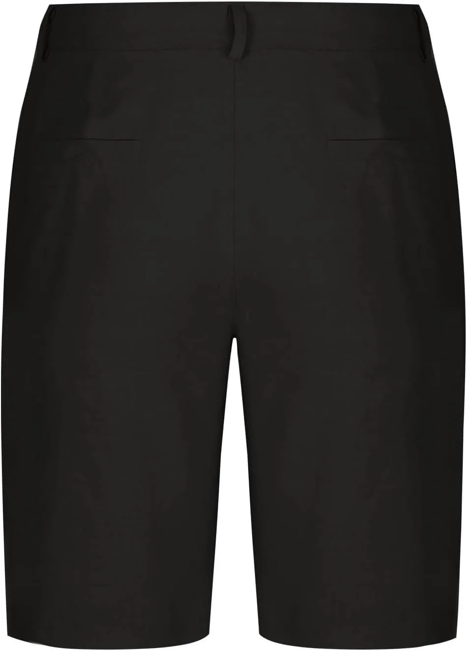 Mens Cotton Linen Shorts Flat Front Business Casual Dress Pants Button Up Elastic Waist Summer Beach Slim Fit Short